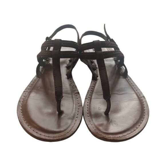 X-Appeal Brown Sandals - Picture 2 of 5